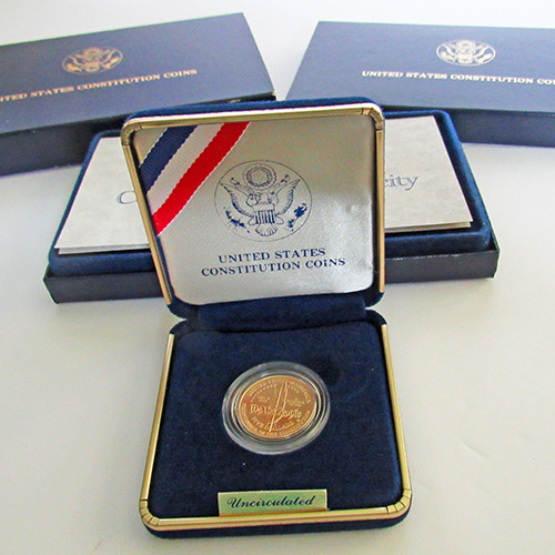 United States Constitution coin